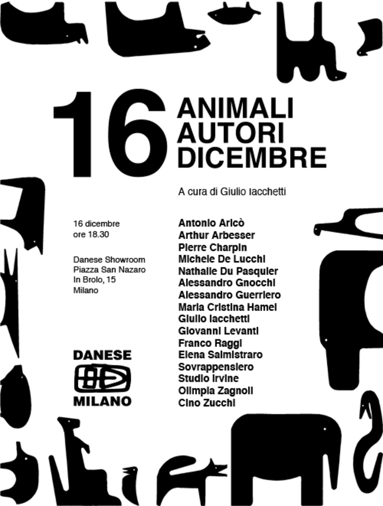 16 Animali, 16 Autori