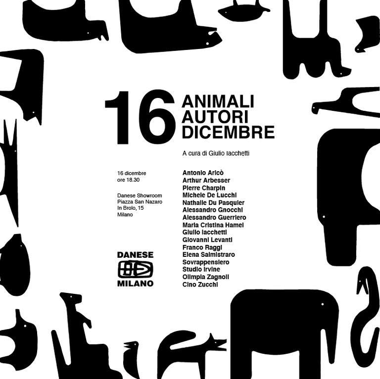 16 Animali, 16 Autori